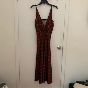 Zara satin midi dress size xs